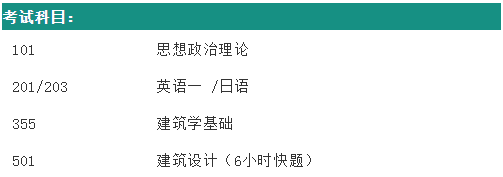 44西安建筑科技大学建筑考研专硕考试科目.png