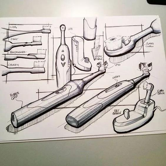高能预警3000张工业设计手绘素材赶快收入囊中